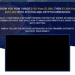 I show You how To Make Huge Profits In A Short Time With Cryptos: I have made a detailed system that shows an absolute beginner (without any skill) how to make huge profits in a short time with cryptos!