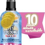 Bodhi Dog Natural Dog Cologne (Baby Powder) - Premium Scented Deodorizing Pet Perfume with Conditioner for Dogs & Cats - Keeps Pets Fresh & Clean - Gentle and Safe Formula, Made in USA (4 Fl Oz)