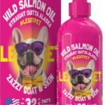 Wild Alaskan Salmon Oil for Dogs & Cats - Pure Fish Omega 3 6 9 Liquid EPA DHA Fatty Acids - Skin & Coat Supplement - Supports Joint Function, Brain, Eye, Immune & Heart Health - Made in USA 32 oz
