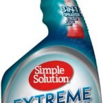 Simple Solution Extreme Pet Stain and Odor Eliminator Spray, Enzymatic Cleaner With 3X Pro-Bacteria Cleaning Power for Dogs & Cats, Strong Urine, Pee and Poop Smell Remover for Carpets & Floors, 32 oz