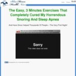 Stop Snoring Exercise Program cb vsl | Blue Heron Health News
