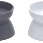 Kitty City Raised Cat Bowls, Small Bowl 2pk (Modern)