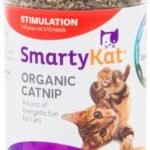 SmartyKat Catnip Shaker Canister for Cats & Kittens, Resealable Packaging, Sprinkle on Toys, Bedding & Scratchers, 2 Ounces