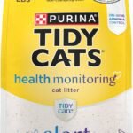 Purina Tidy Cats Tidy Care Alert Cat Health Monitoring Non Clumping Cat Litter with Silica Crystals - 8 lb. Bag