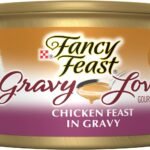 Purina Fancy Feast Gravy Wet Cat Food, Gravy Lovers Chicken Feast in Grilled Chicken Flavor Gravy - (24) 3 oz. Cans