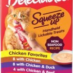 Delectables Squeeze Up Non-Seafood Variety Pack Lickable Cat Treat, 20 Count (Pack of 1)