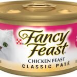 Purina Fancy Feast Chicken Feast Classic Grain Free Wet Cat Food Pate - (Pack of 24) 3 oz. Cans