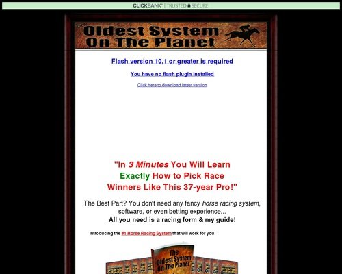 No. 1 on CB for US Horse Racing Betting - 60 Million Fanatics in USA