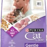 Purina Cat Chow Gentle Dry Cat Food, Sensitive Stomach + Skin - 13 lb. Bag