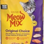 Meow Mix Original Choice Dry Cat Food, 22 Pound Bag